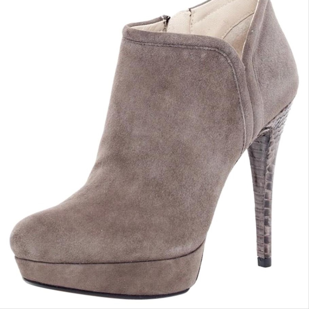 Michael Kors Chelsea Suede Snake Ankle Stiletto